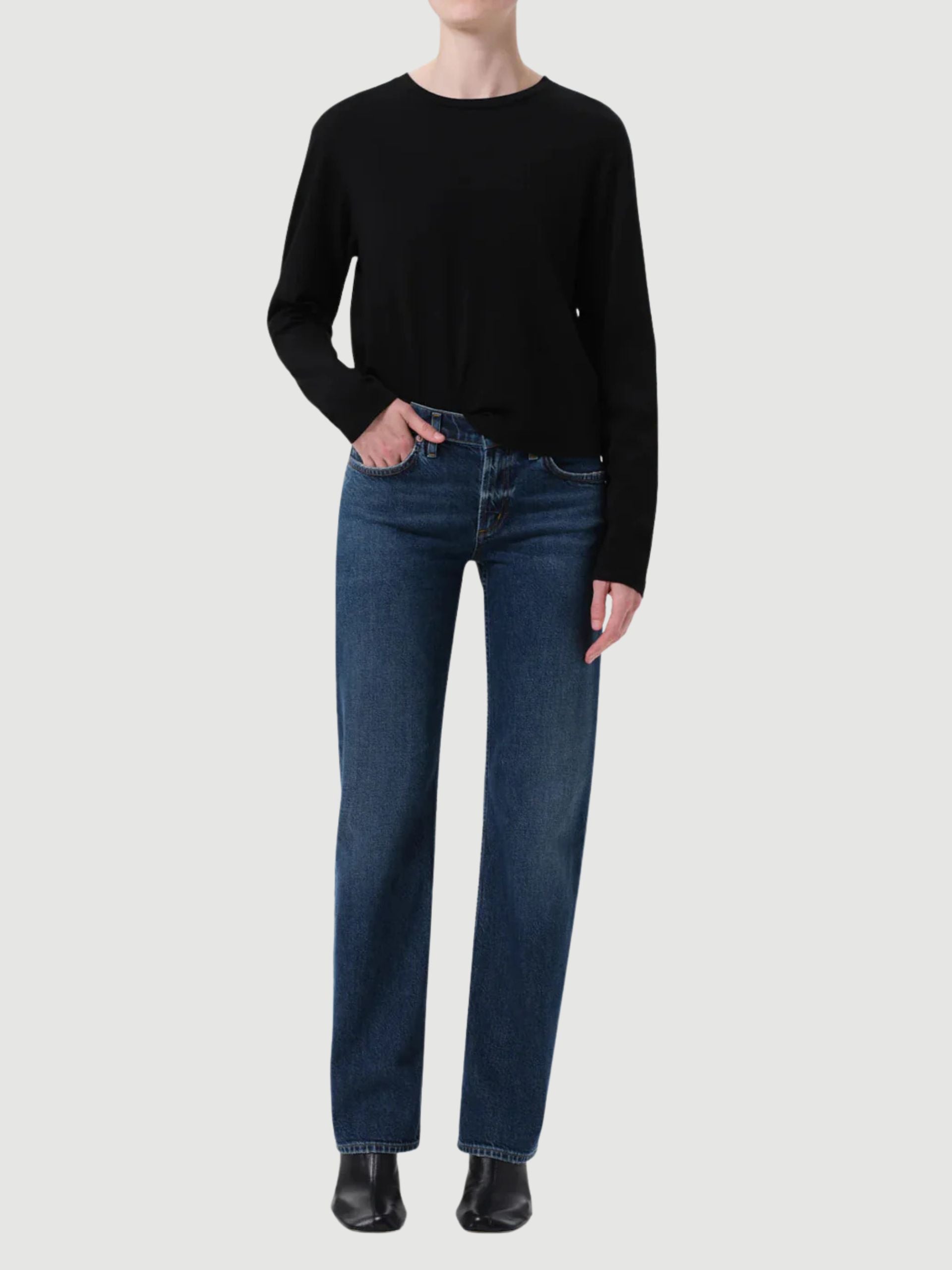 A285B-1858s AGOLDE Low Rise Slim