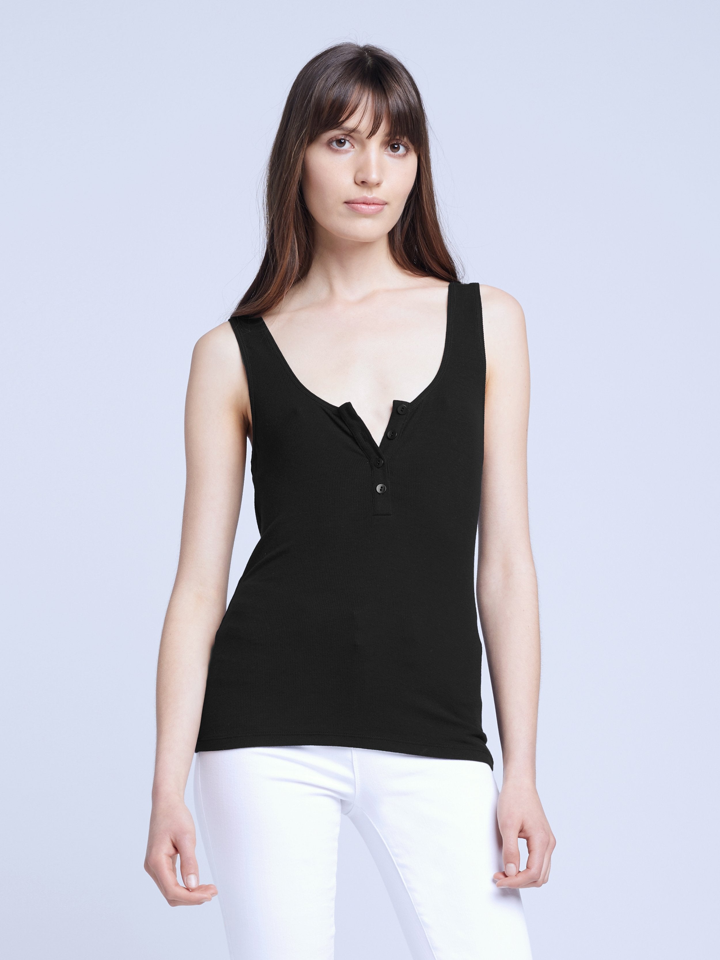 5642mmsb L'AGENCE Kate Henley Tank Top