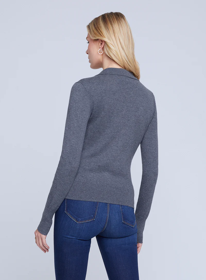8876PSOgg L'agence Sterling Collared Sweater