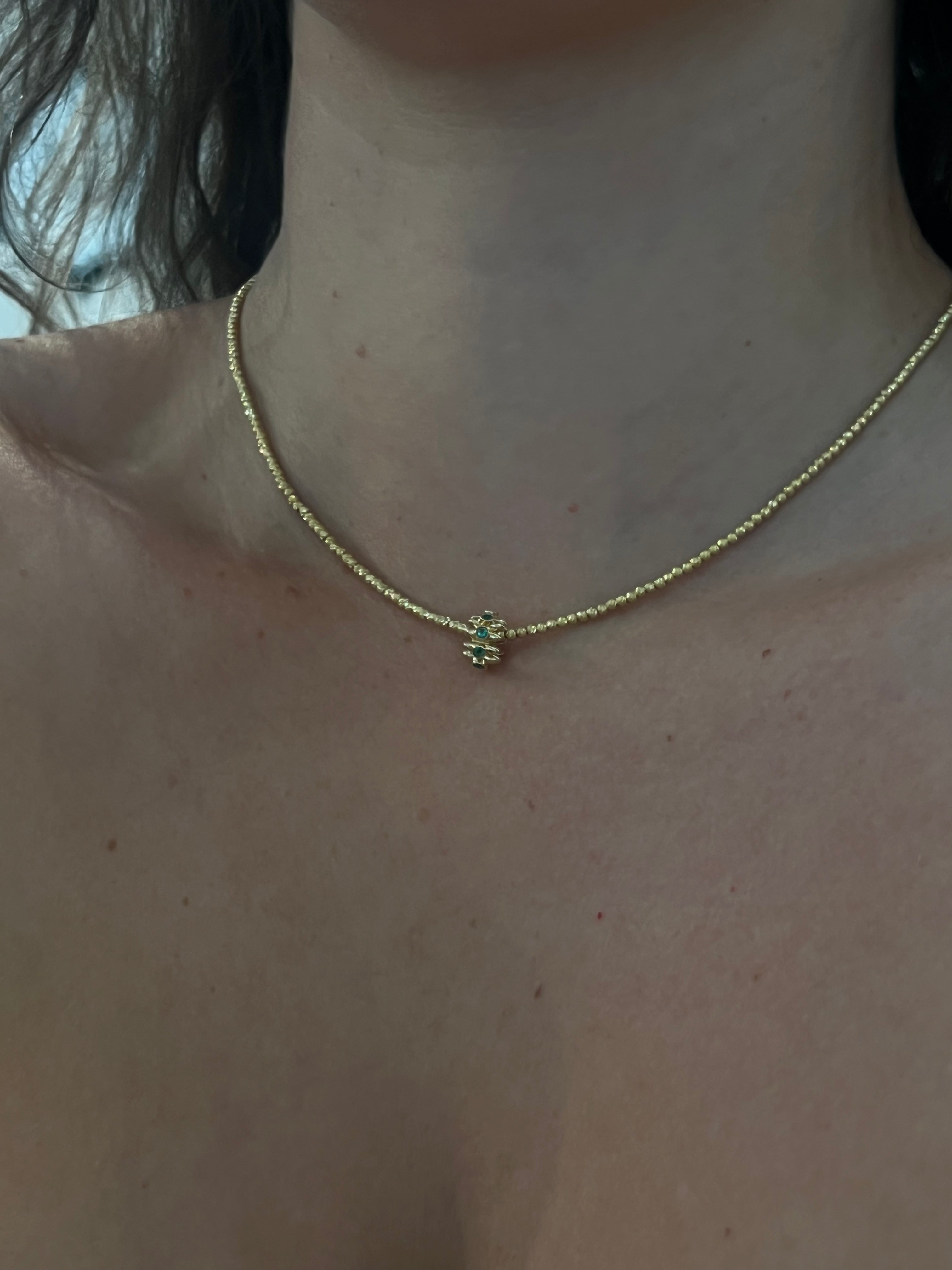 WD1857 Spike Barrel with Emerald Detail