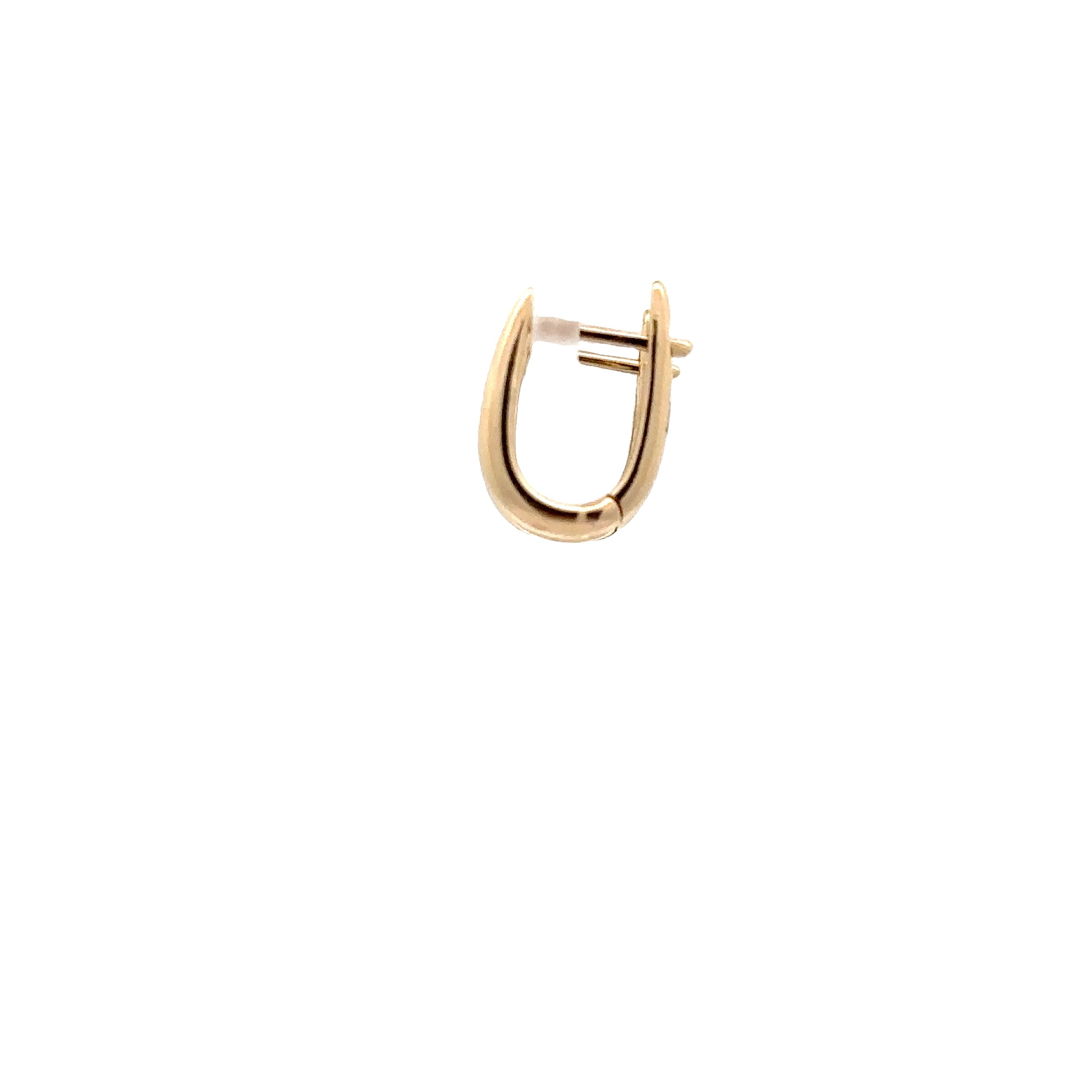 WD1794 Sleek 14kt Gold Earrings