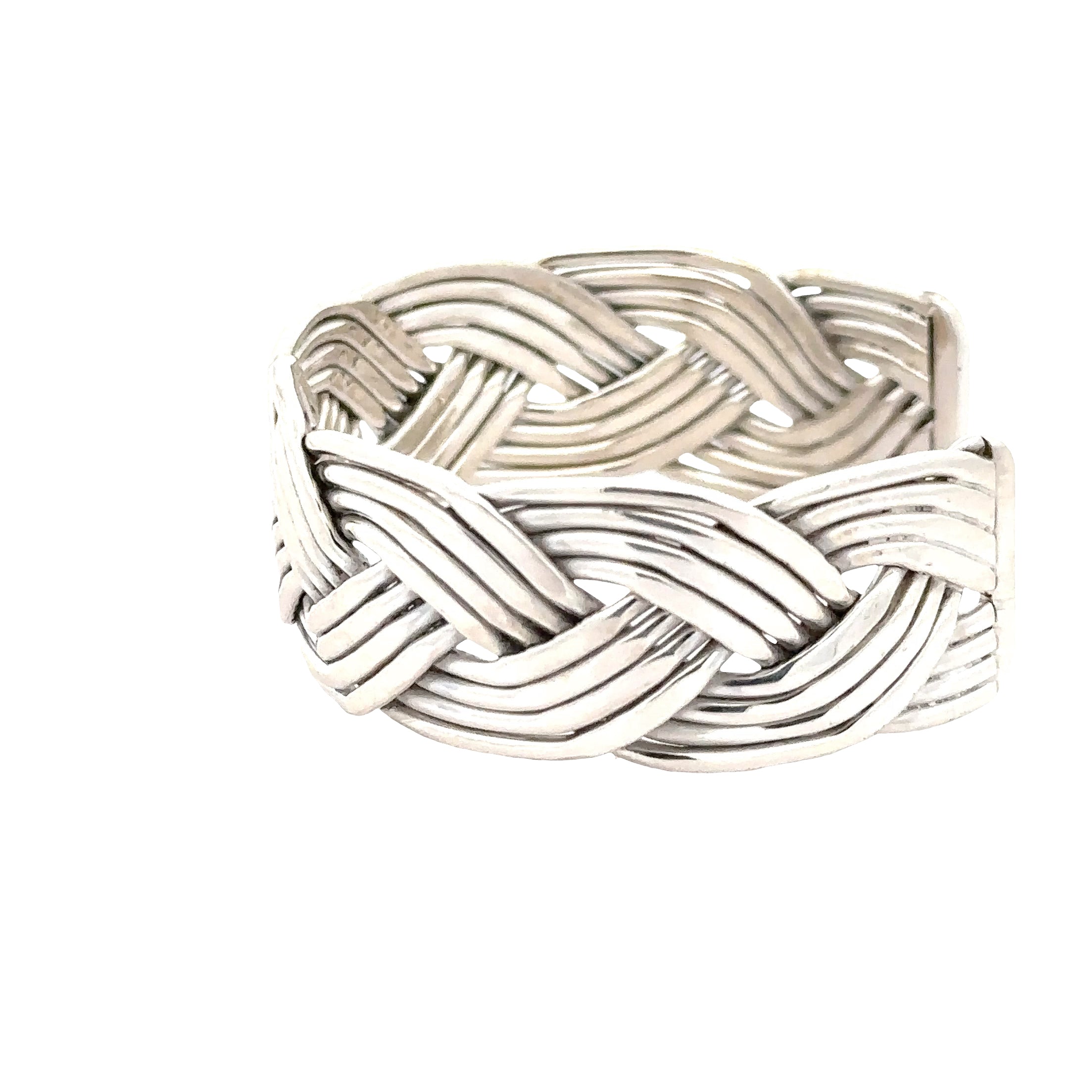 SSXB553 Sterling silver Sailors Knot Cuff Bracelet