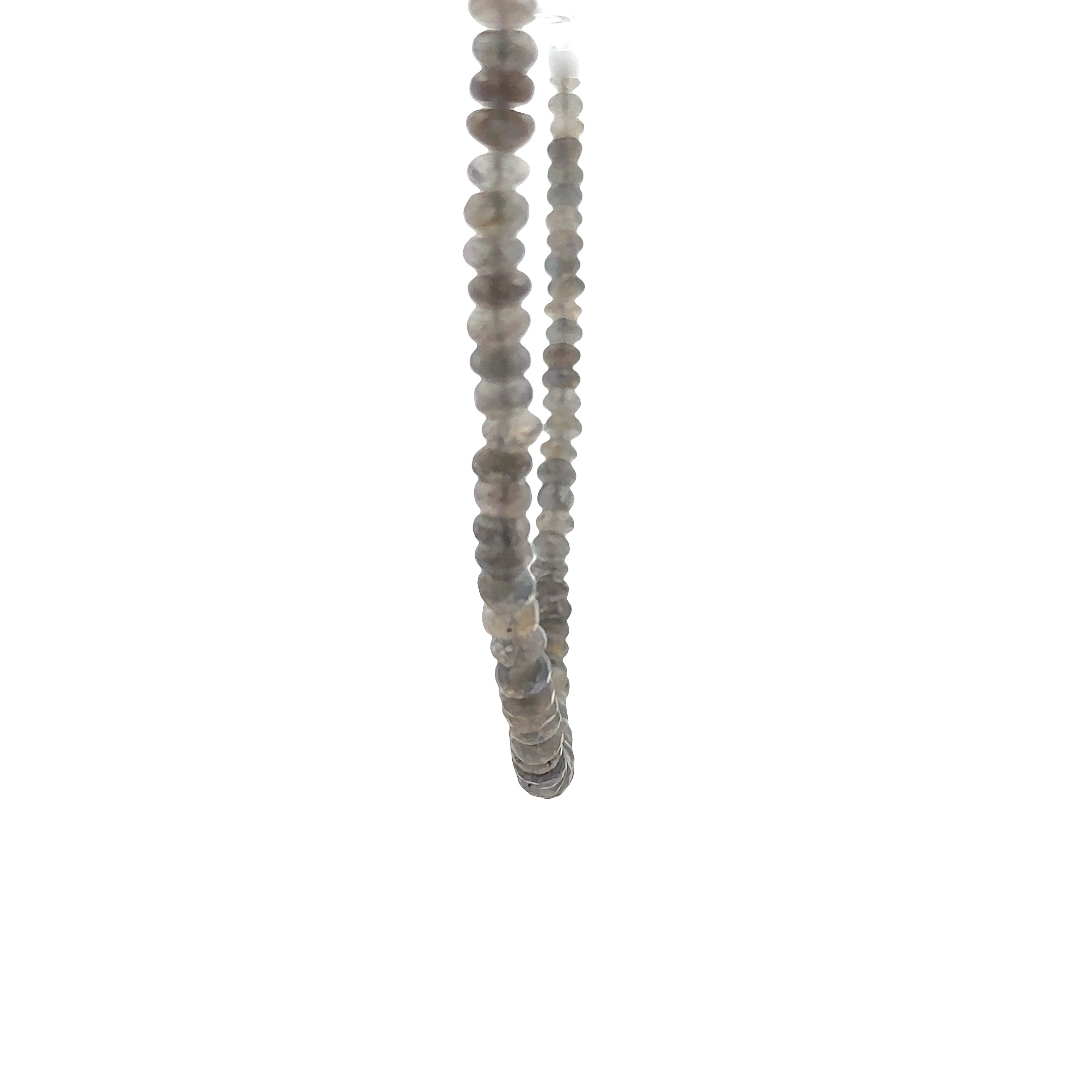 WD1930 Faceted Labradorite Necklace — 14K Yellow Gold