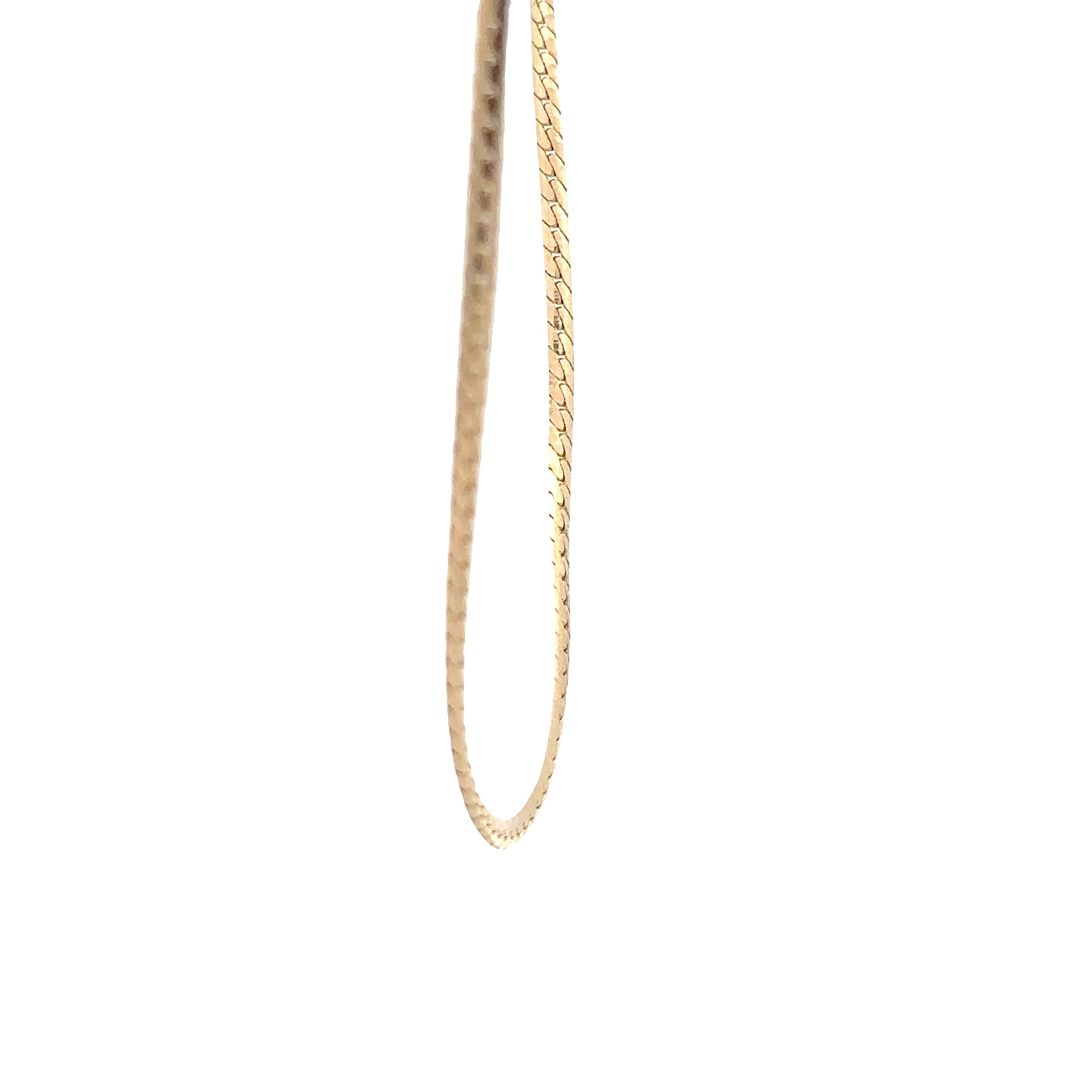WD1960 14K Yellow Gold Snake Chain Necklace