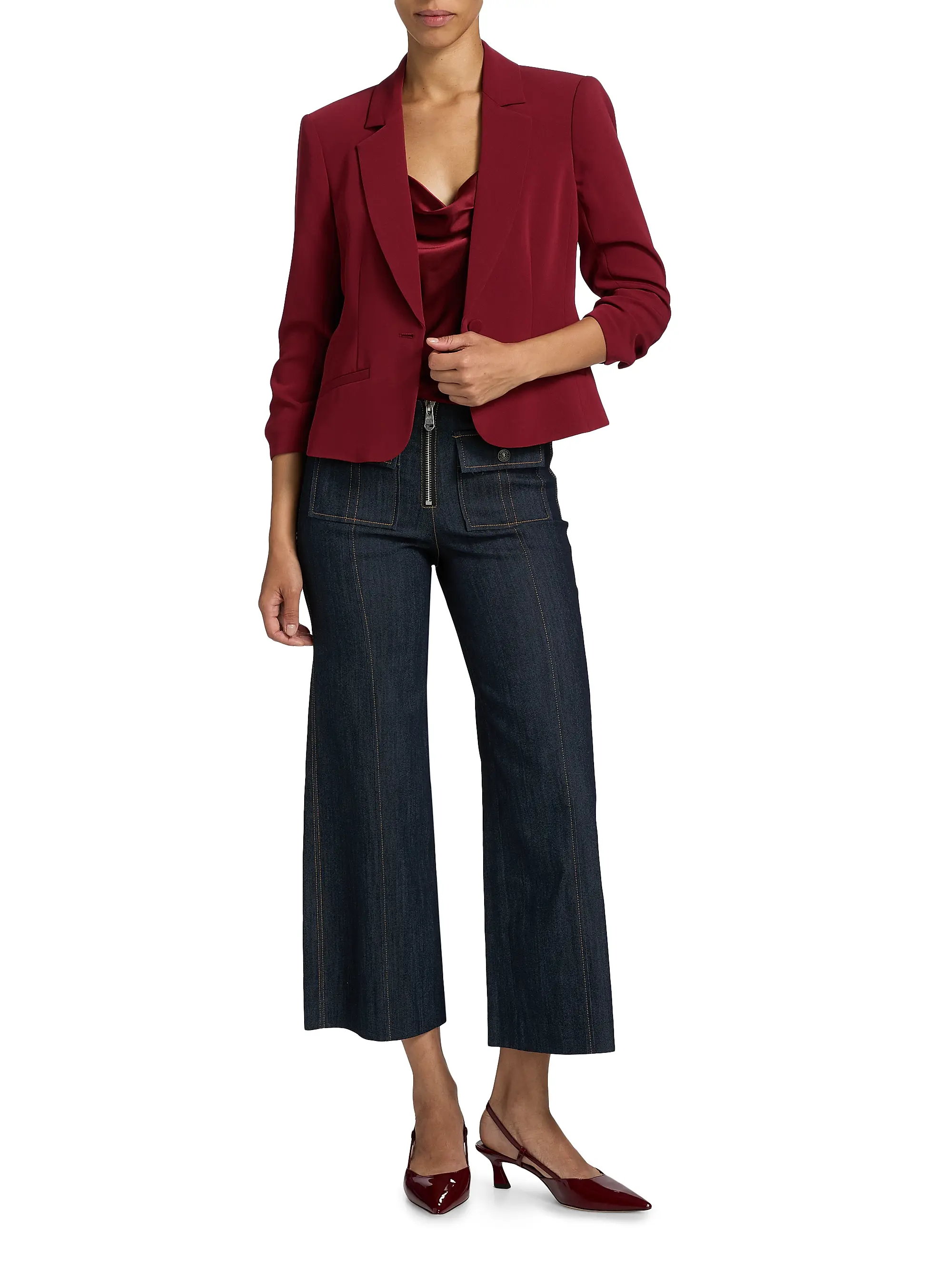 Zj5751319Zwineb Cinq A Sept Le Petit Roxie Blazer