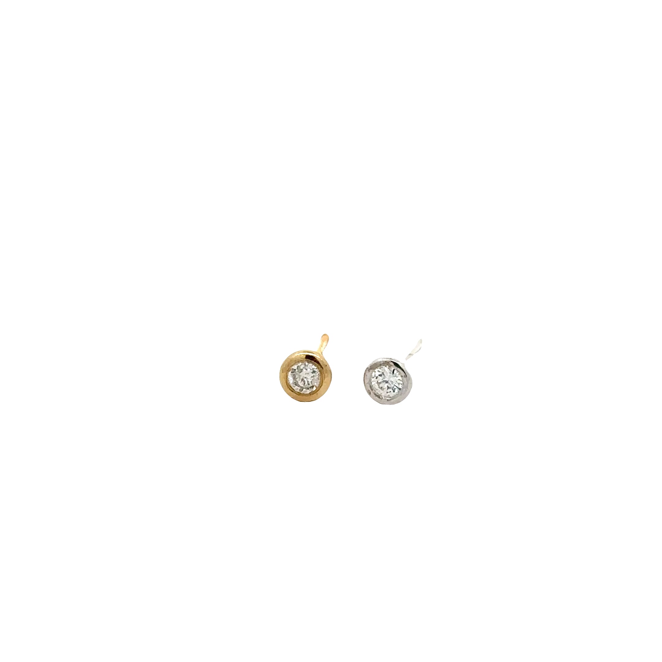 WD1839 Bezel Diamond Stud