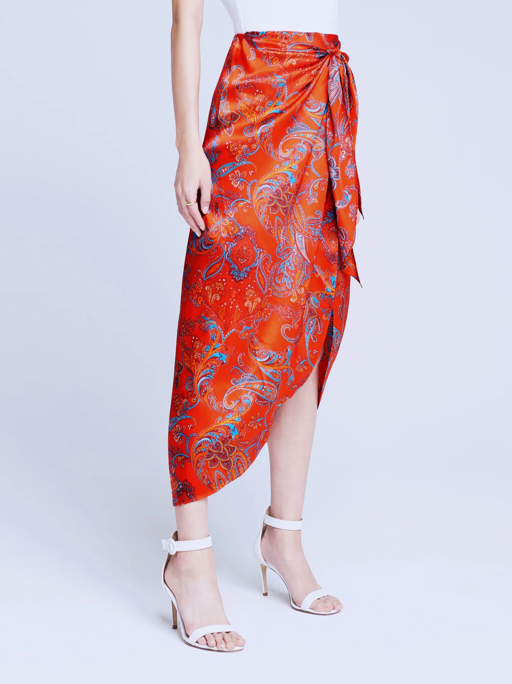 3381PXLrmlp L'Agence Esa Sarong Skirt