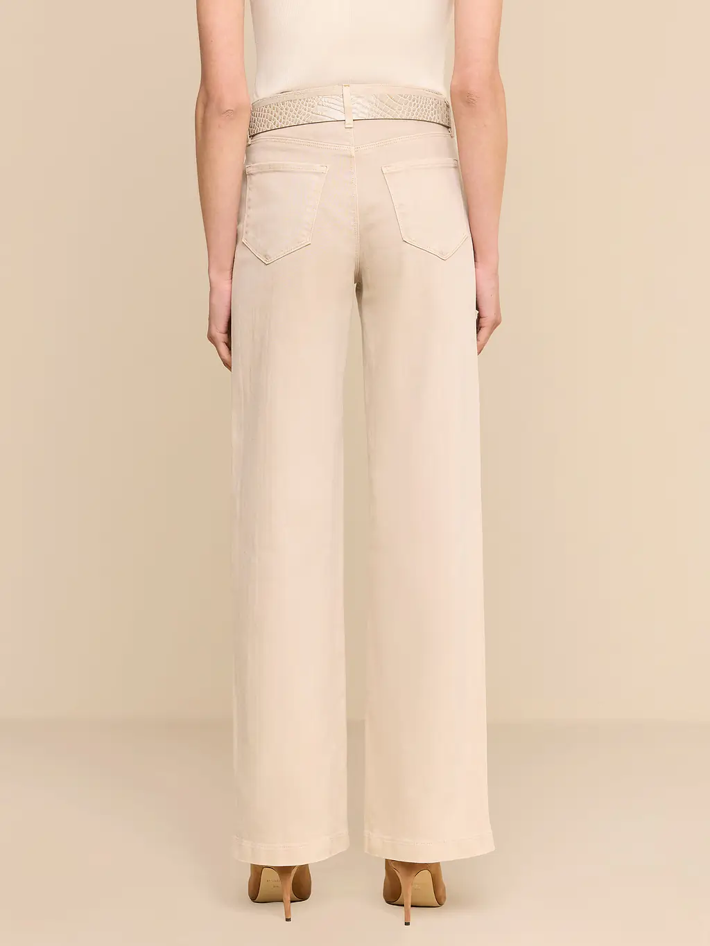 2859kboBi L'AGENCE Scottie HR Wide Leg