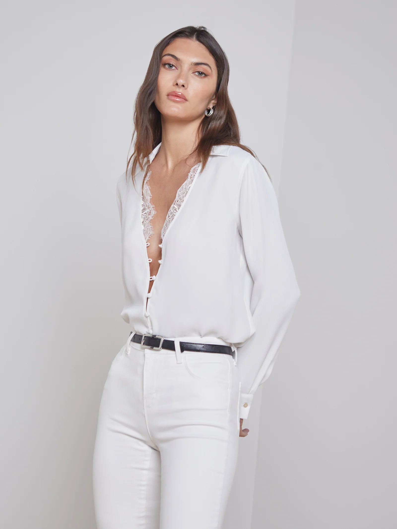 40543PYTw L'Agence Kori Blouse