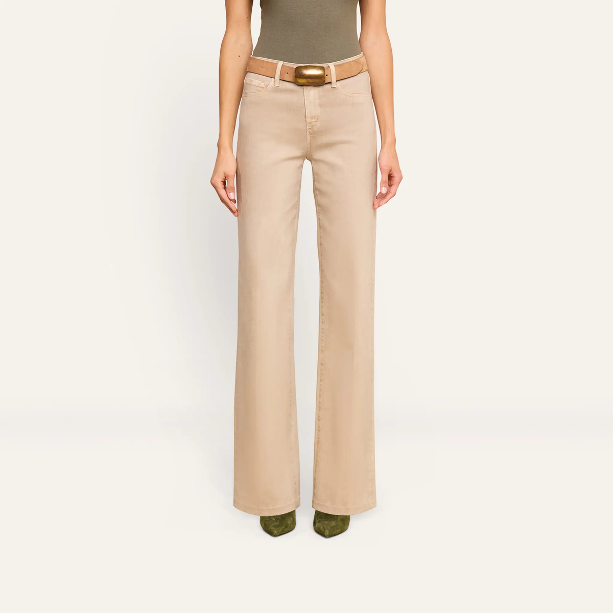 2859pddcb L'AGENCE The Scottie HR Wide Leg