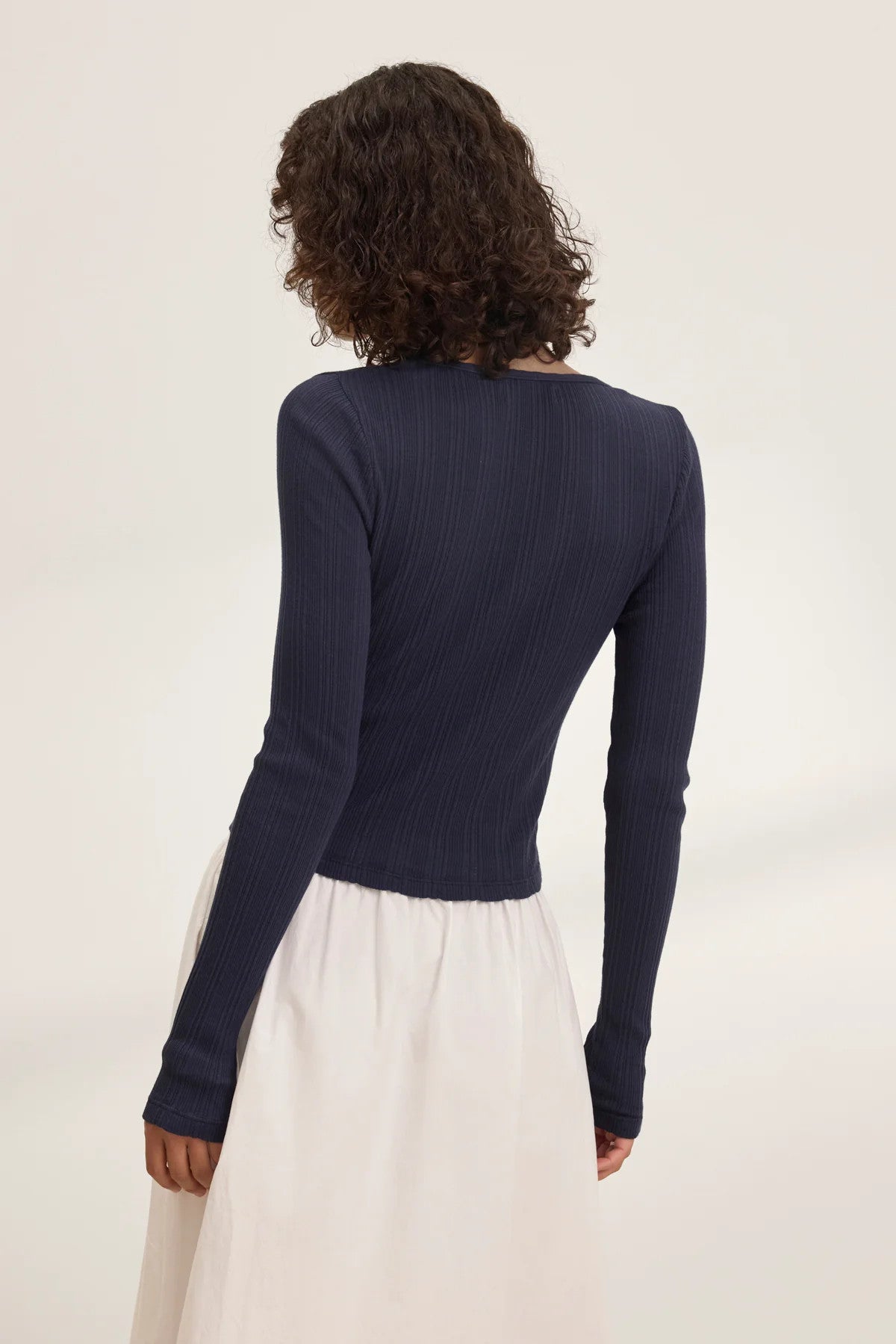 DREW06n Velvet Drew Pointelle Cardigan