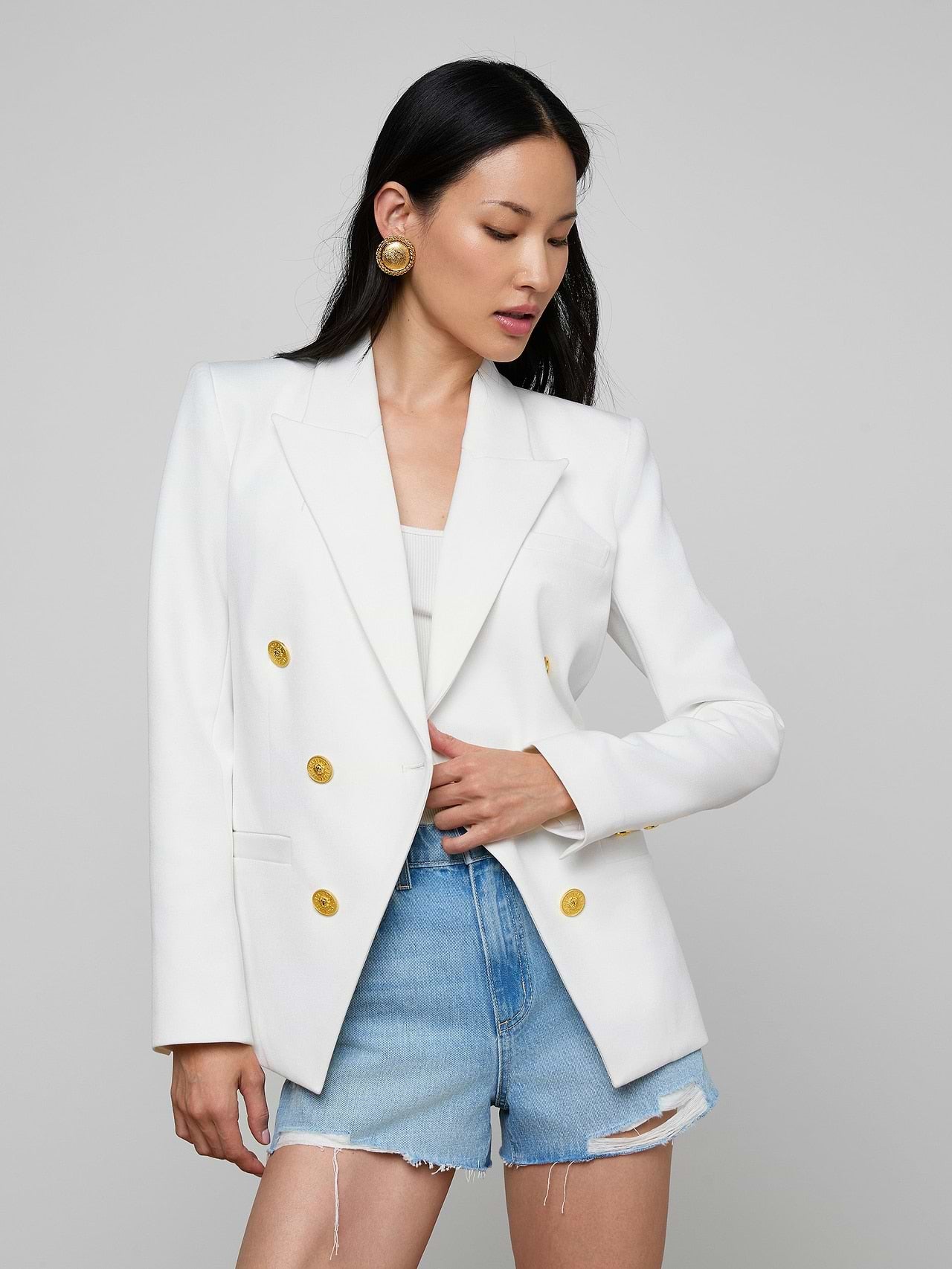 1981ngx L'AGENCE Kyomi Double blazer