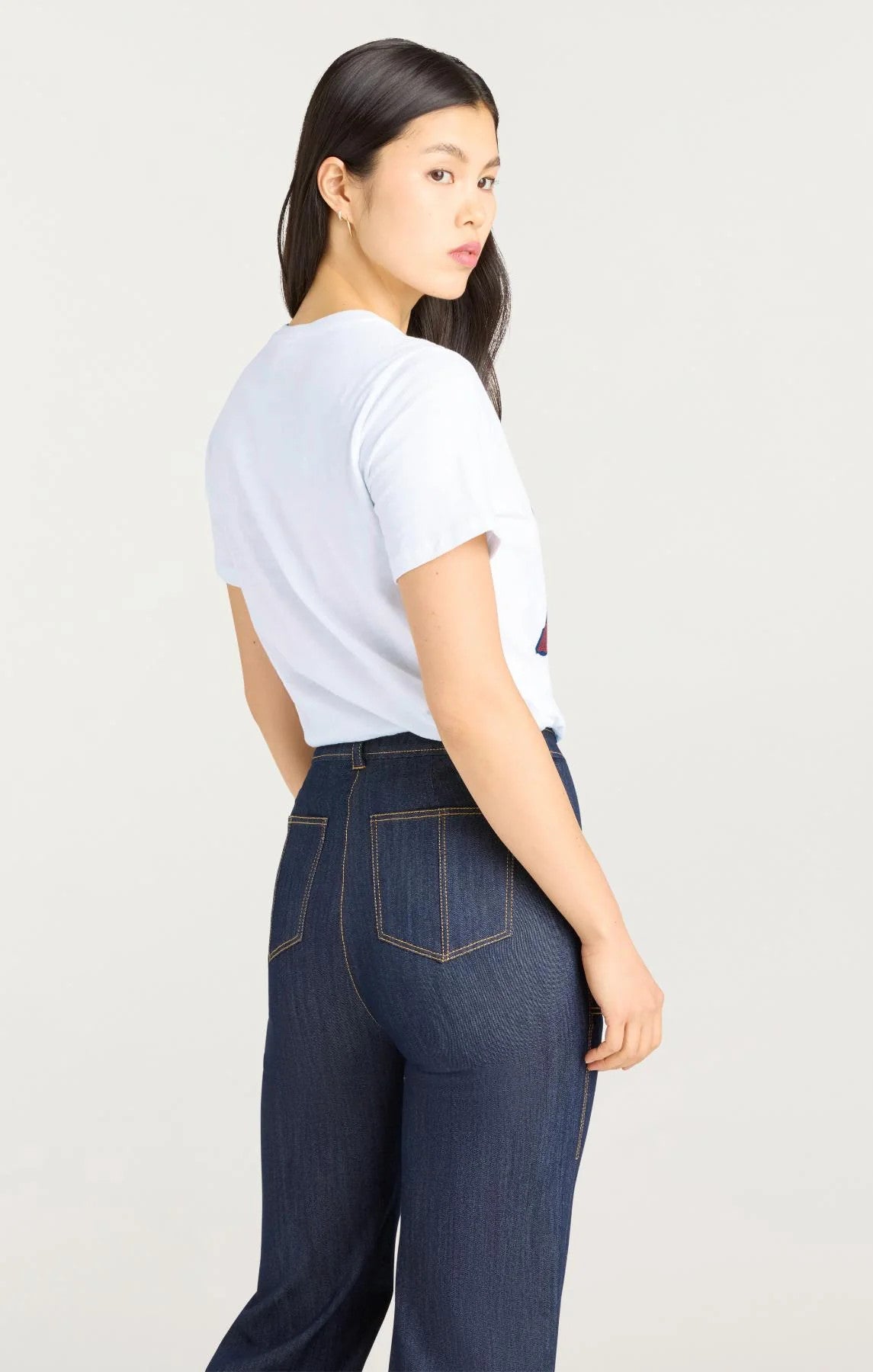 ZT11042392Zwhwi Cinq A Sept Bonjour Darlin Tee