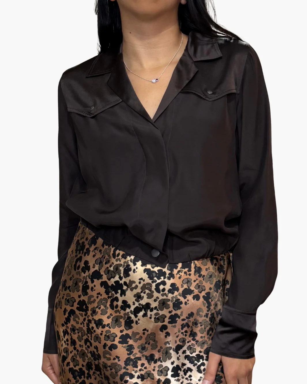 T1866j Go Silk Go Hepburn Shacket