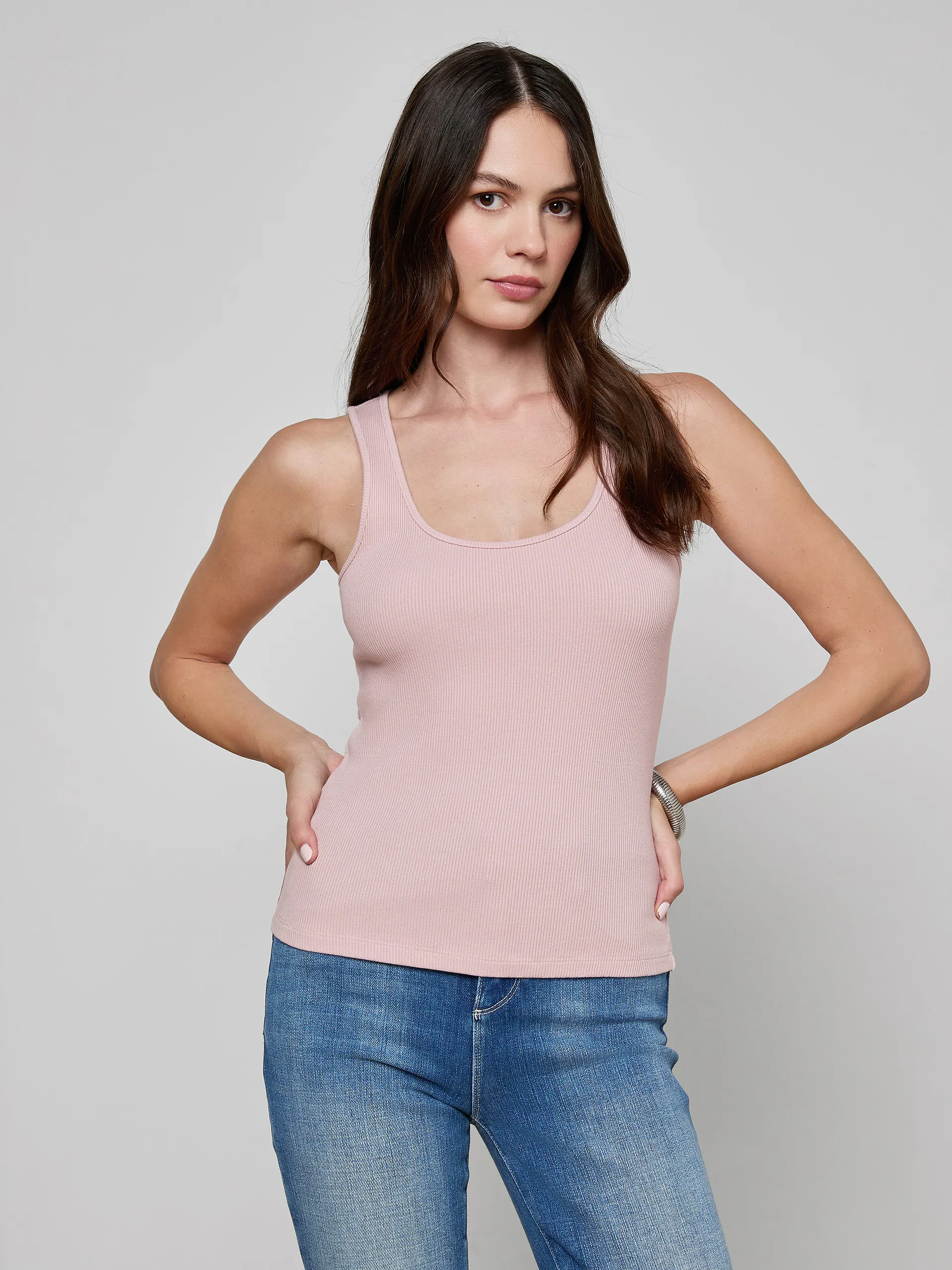 5788CMR-PARO L'AGENCE Adira Scoopneck Tank
