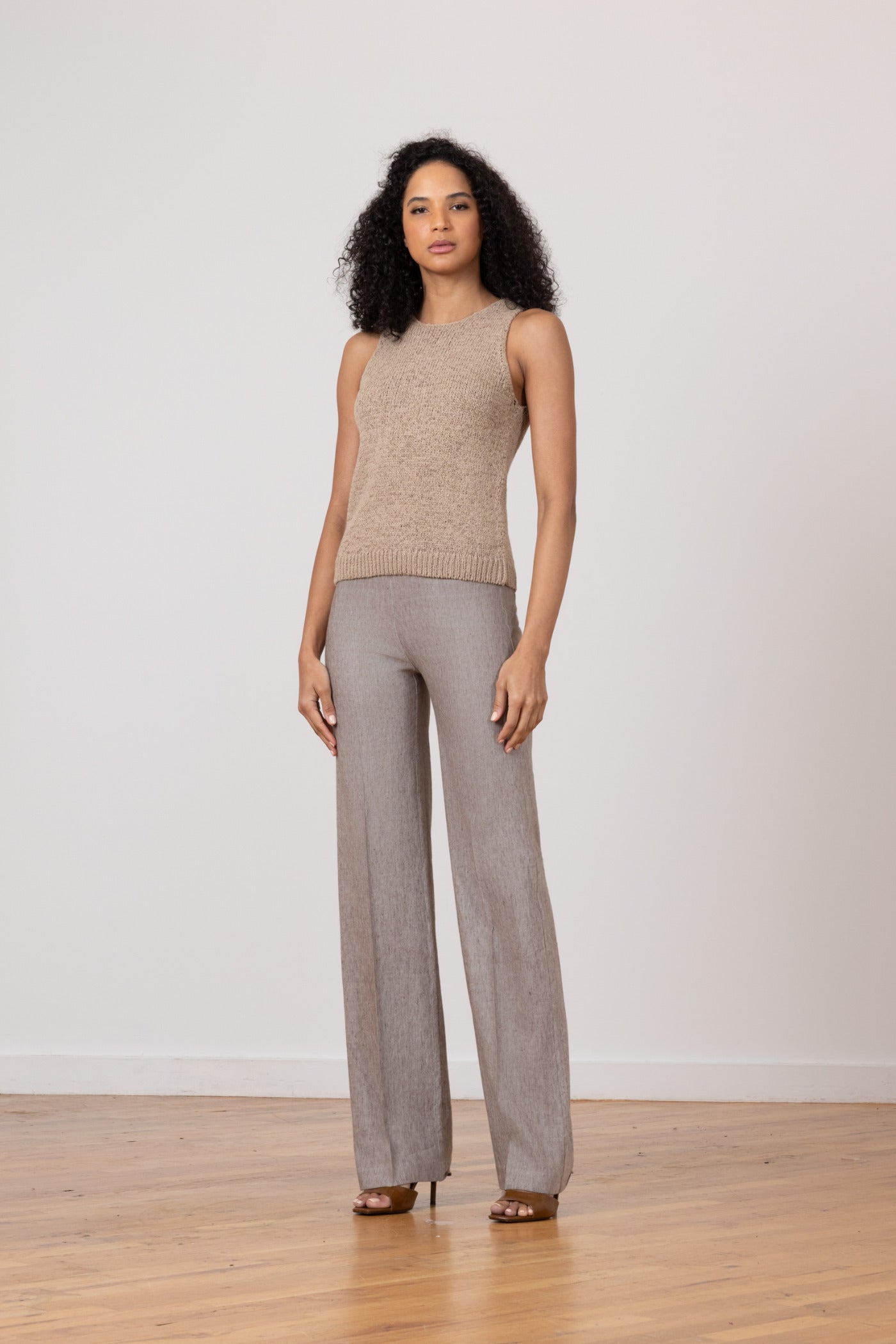 F1523M Avenue Montaigne Linen Melange pant