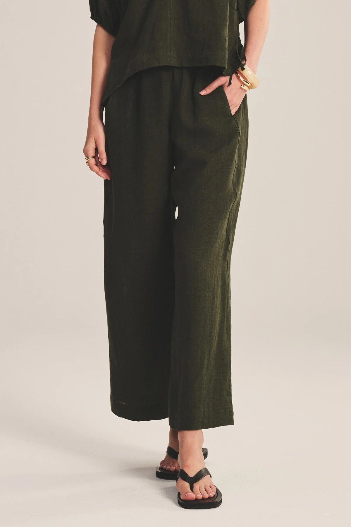 LOLA03t Velvet Lola Linen Pant