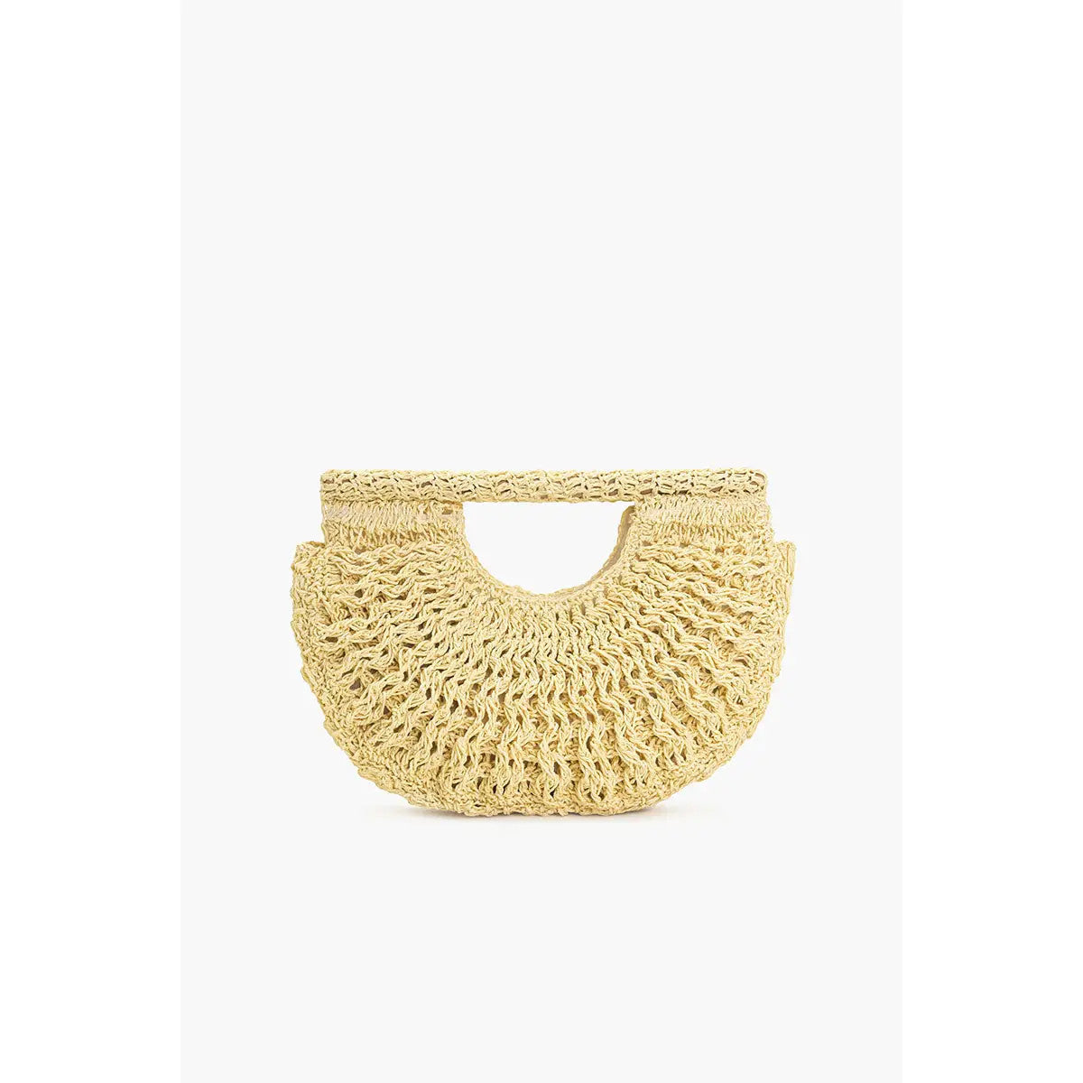 AB25-1504 America & Beyond Straw Clutch