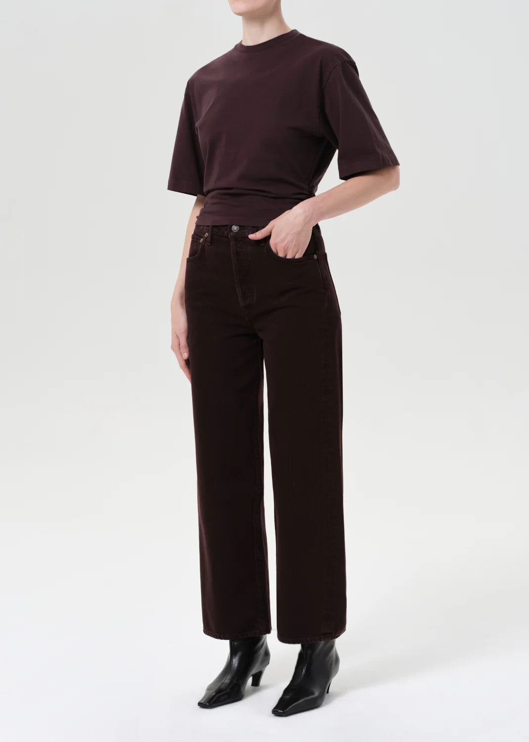 A7392-1521otr AGOLDE Shari Tee