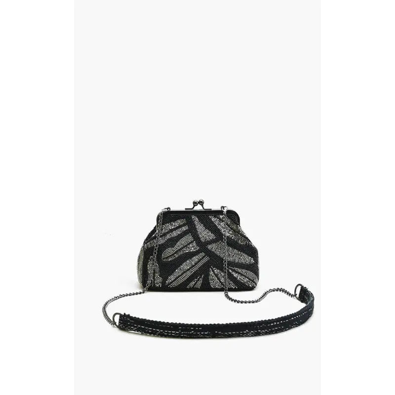 AB24-1062 America & Beyond Midnight Frame Clutch