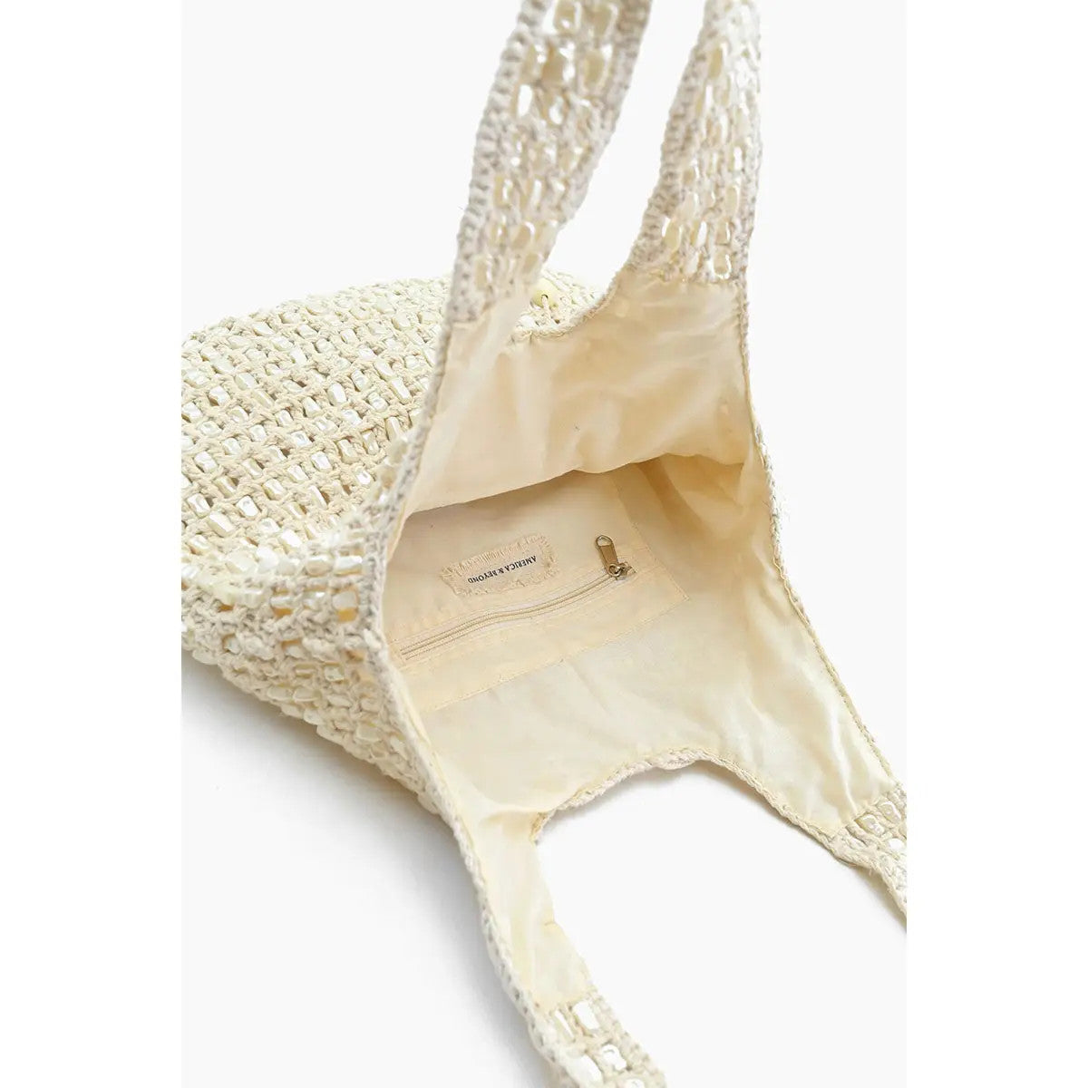 AB24-1218 America & Beyond Pearl Sands Slouchy Tote