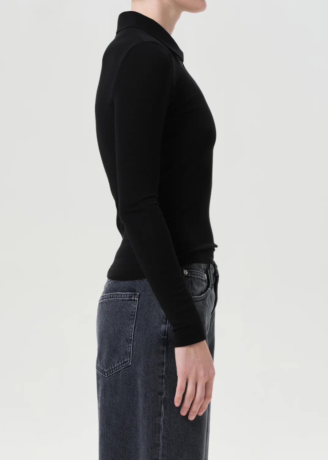 A7395-1873b AGOLDE Amos Polo