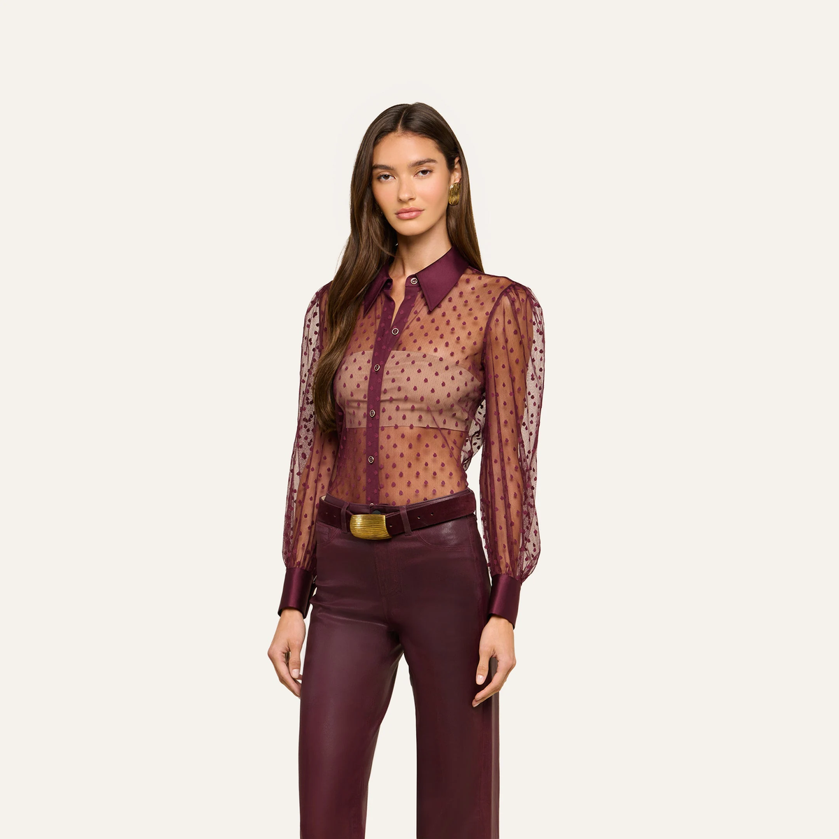 40824kfLss L'AGENCE The Sophie Blouse