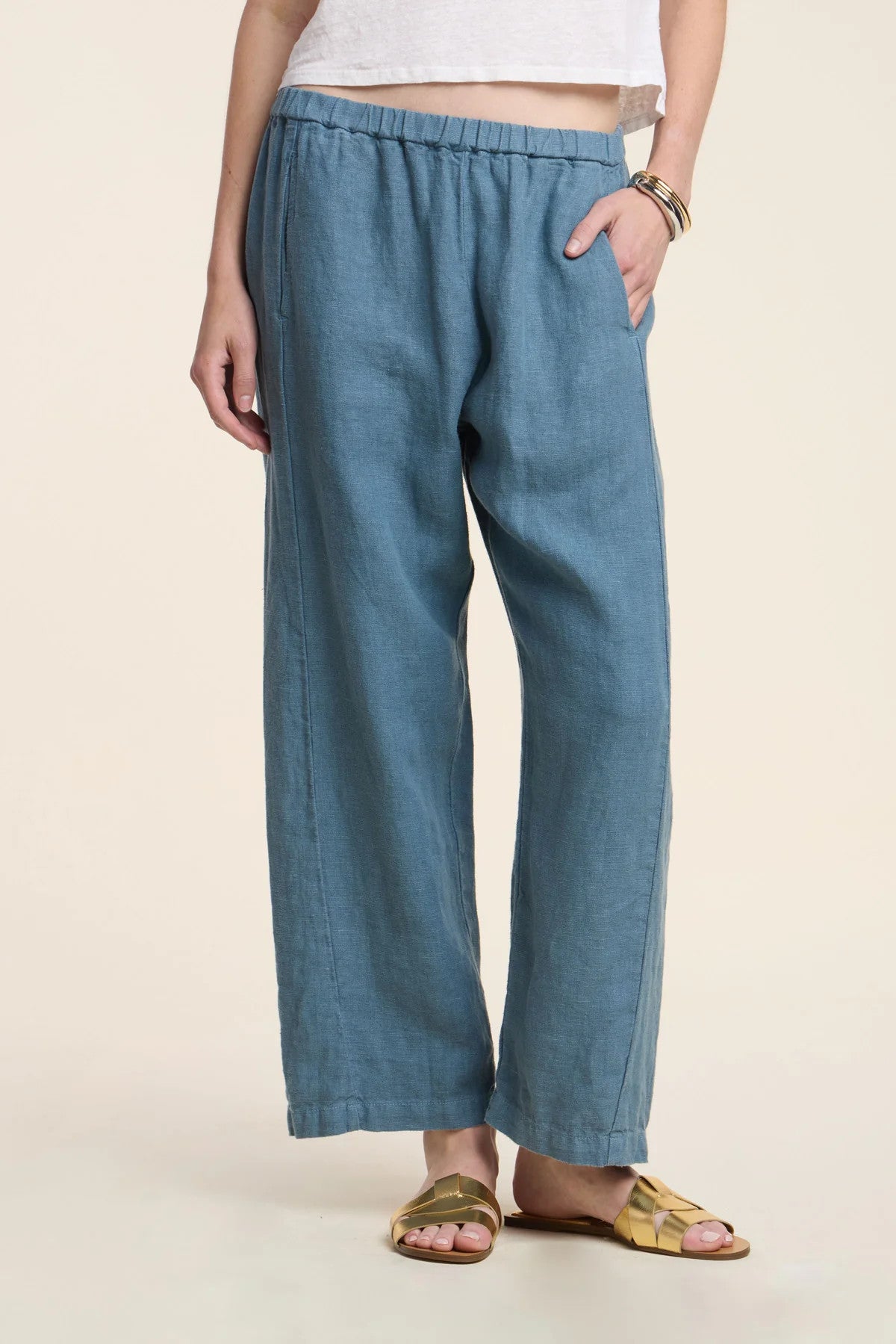 Celine07 Velvet by graham & Spencer The Celine Linen pant