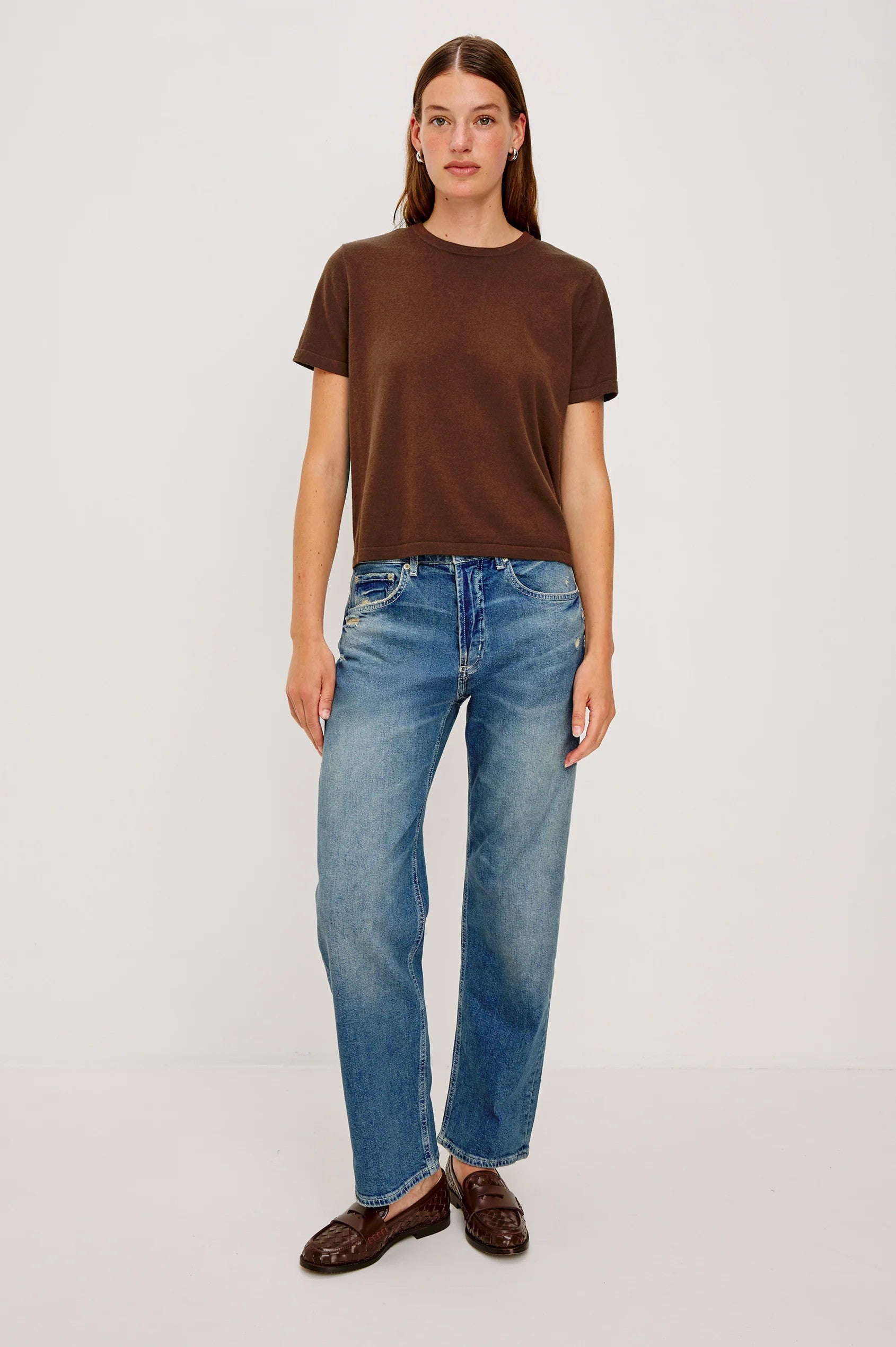 883C-384C-57535753e Rails Cotton Cashmere Short Sleeve Tee