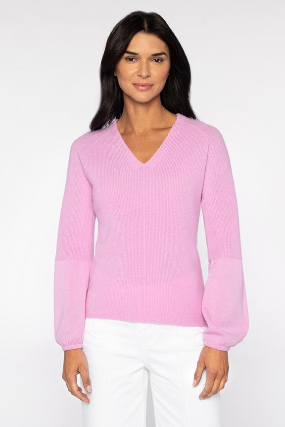 LRSC4-125f KINROSS Gathered Sleeve Rib Vee