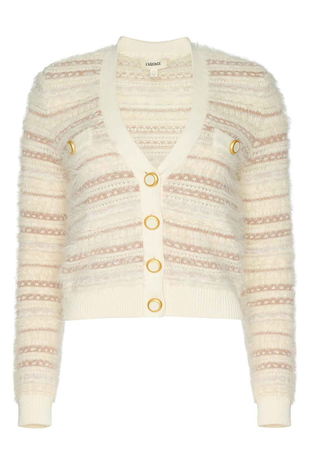 801200qtmc L'AGENCE Ariadne mixed Cardi
