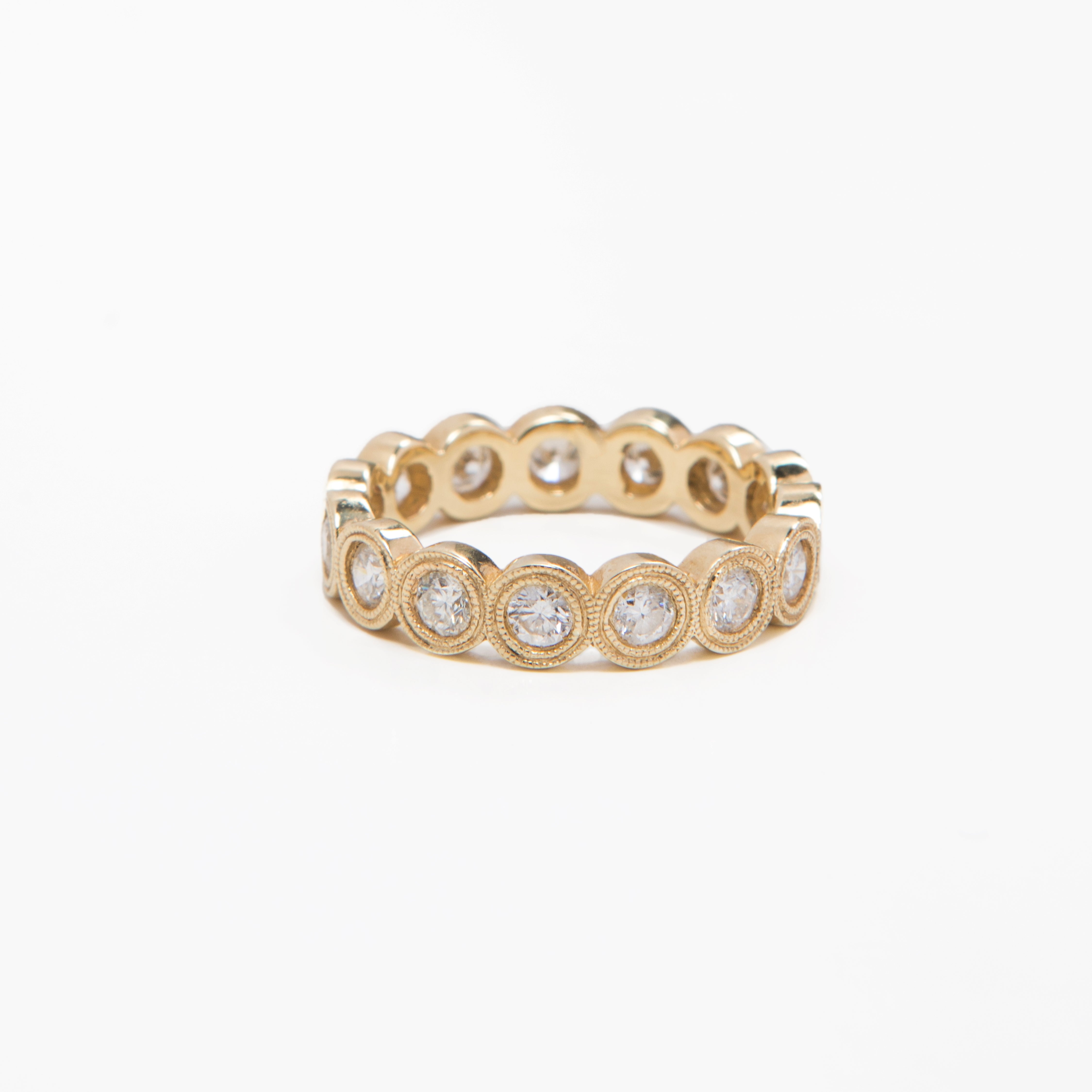 AD104 - 4.5mm Bezeled Eternity Band