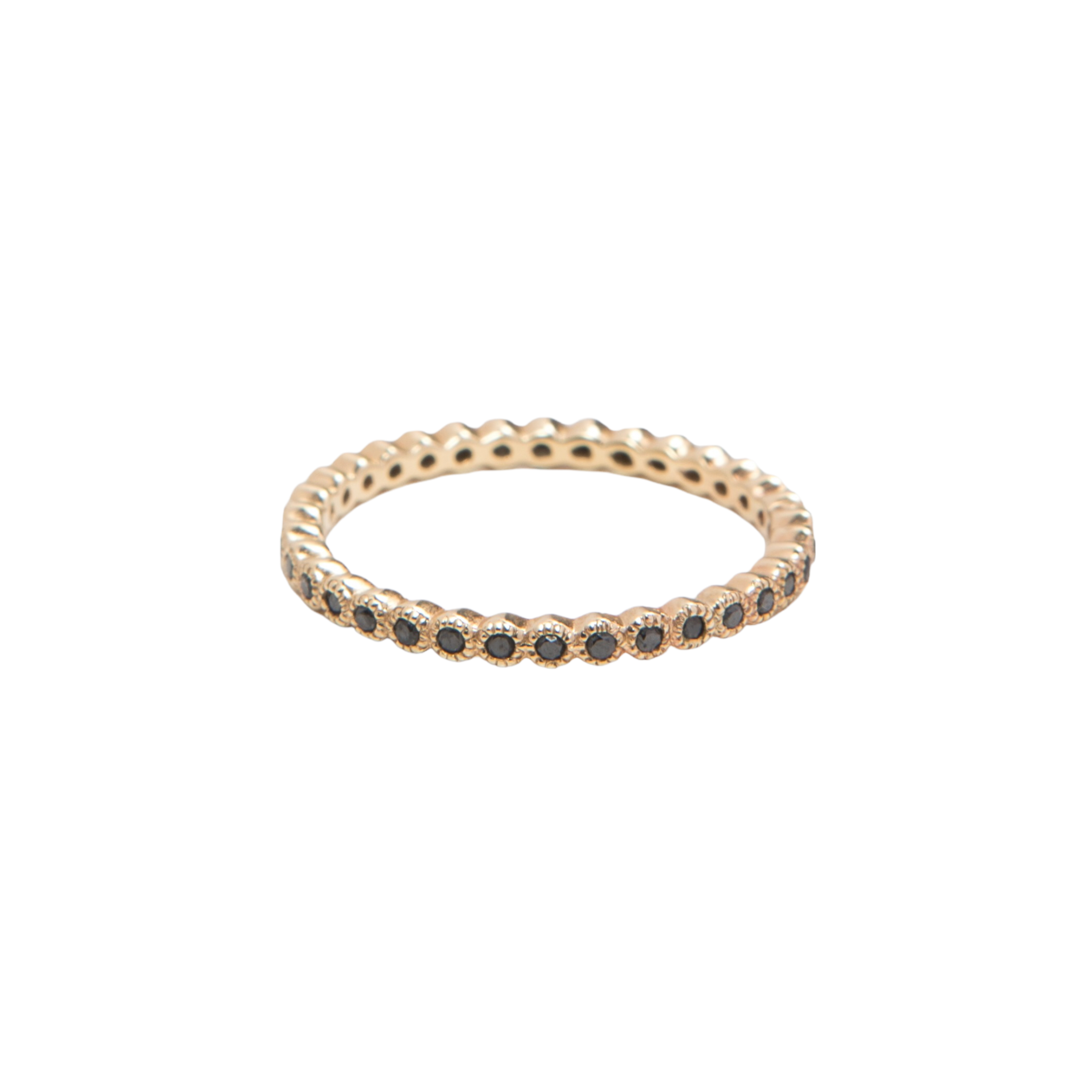 WD223 - Tiny Bezel Eternity Band