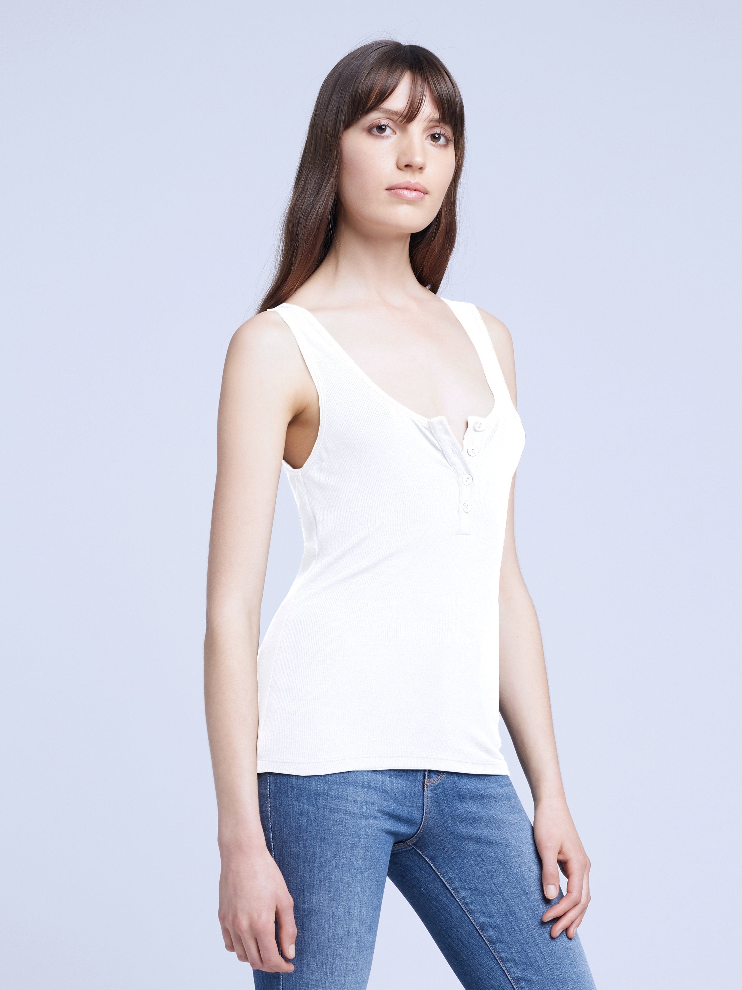 5642mmsw L'AGENCE Kate Henley Tank Top